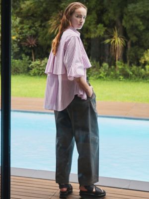 STRIPE LAYERED SHIRT | ELENDEEK/エレンディーク