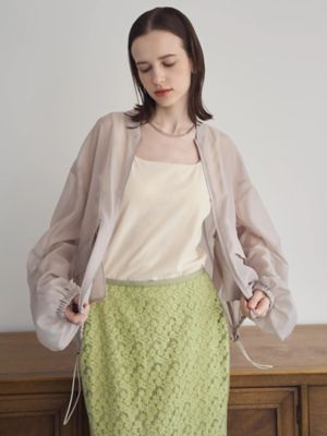 BACK TUCK SHEER BZ | ELENDEEK/エレンディーク | 三越