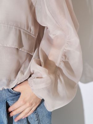 BACK TUCK SHEER BZ | ELENDEEK/エレンディーク | 三越