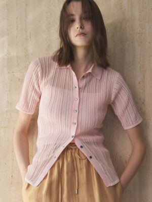 新品・未使用 ELENDEEK SHEER PLEATS KT TOP SHEER PLEATS KT TOP | ELENDEEK/エレンディーク
