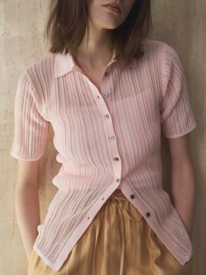 新品・未使用 ELENDEEK SHEER PLEATS KT TOP SHEER PLEATS KT TOP | ELENDEEK/エレンディーク