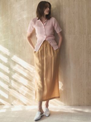 SHEER PLEATS KT TOP | ELENDEEK/エレンディーク
