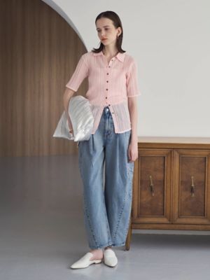 SHEER PLEATS KT TOP | ELENDEEK/エレンディーク