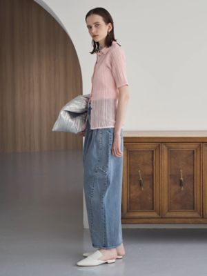 SHEER PLEATS KT TOP | ELENDEEK/エレンディーク