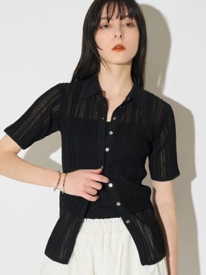 SHEER PLEATS KT TOP | ELENDEEK/エレンディーク