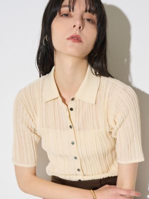 SHEER PLEATS KT TOP | ELENDEEK/エレンディーク
