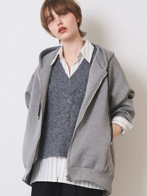 TUCK HEM ZIP HOODIE | ELENDEEK/エレンディーク