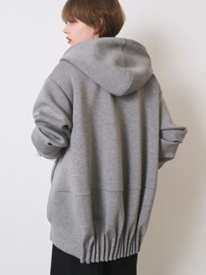 TUCK HEM ZIP HOODIE | ELENDEEK/エレンディーク
