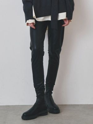 FAUX LEATHER LEGGINGS | ELENDEEK/エレンディーク