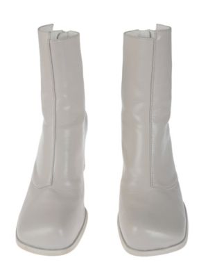 ROUND TOE SHORT BOOTS | UN3D./アンスリード