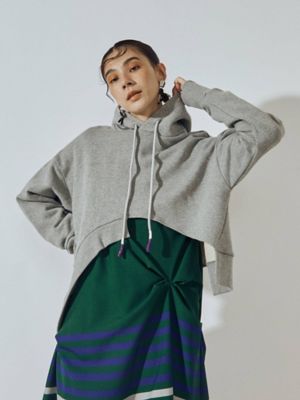 ＨＥＭ　ＣＵＴ　ＳＨＯＲＴ　ＨＯＯＤＩＥ【セットアップ着用可能】