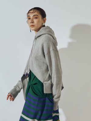 ＨＥＭ　ＣＵＴ　ＳＨＯＲＴ　ＨＯＯＤＩＥ【セットアップ着用可能】