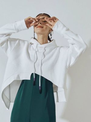 ＨＥＭ　ＣＵＴ　ＳＨＯＲＴ　ＨＯＯＤＩＥ【セットアップ着用可能】