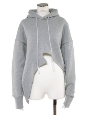 ＨＥＭ　ＣＵＴ　ＳＨＯＲＴ　ＨＯＯＤＩＥ【セットアップ着用可能】