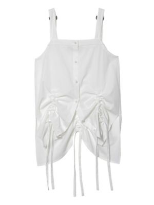 UN3D.アンスリード HEM GATHER SH CAMISOLE-