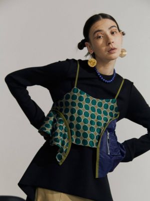 ＜UN3D.＞ＪＡＣＱＵＡＲＤ　ＭＩＸ　ＣＡＭＩＳＯＬＥ【セットアップ着用可能】