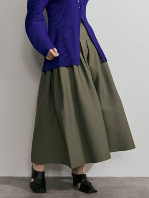 UN3D. タックニットスカート TUCK KT SK 