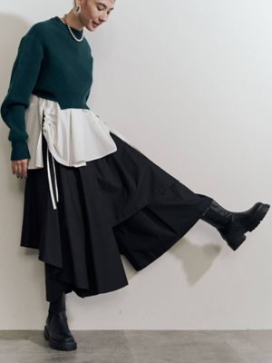 ASYMME LAYERED PT ブラック 36 | gamaitalyonline.com.ar