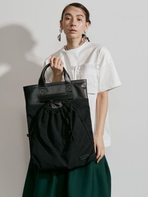 DRAWSTRING 2WAY TOTE | UN3D./アンスリード