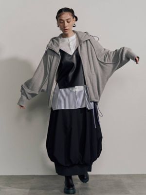 ＣＵＲＶＥ　ＬＩＮＥ　ＺＩＰ　ＰＡＲＫＡ【セットアップ着用可能】
