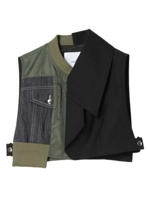 ＦＡＢＲＩＣ ＭＩＸ ＶＥＳＴ【セットアップ着用可能 ...