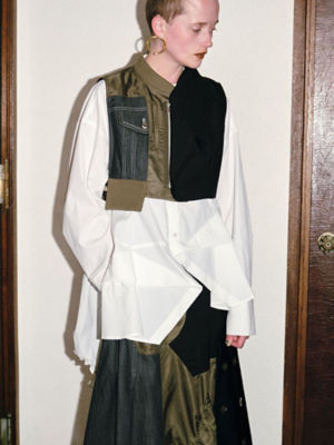 TRIANGLE TUCK SHIRT | UN3D./アンスリード