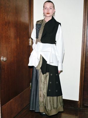 UN3D. TRIANGLE TUCK SHIRT アンスリード TRIANGLE TUCK SHIRT | UN3D./アンスリード | 三越