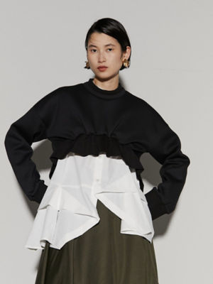 【専用】トライアングルタックTシャツ TRIANGLE TUCK SHIRT | UN3D./アンスリード