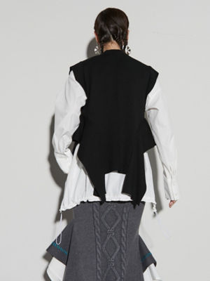 UN3D./アンスリード SIDE PARTS KT VEST【セットアップ 