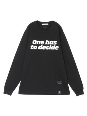TT】ONE HAS TO DECIDE LONG T | UN3D./アンス