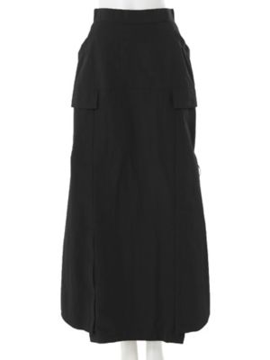 ZIP SLIT BACK FLARE SK【セットアップ着用可能  