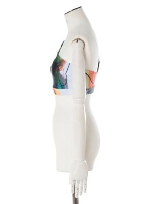 LINE ART ONE SHOULDER TOP | UN3D