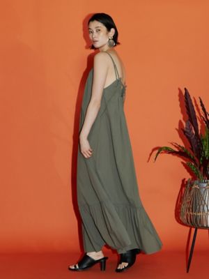 W STRAP GATHER CAMI OP | UN3D./アンスリード  