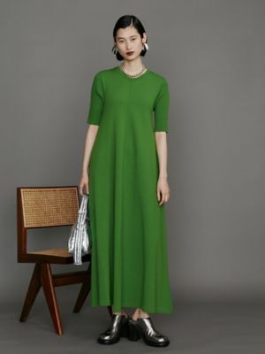 若者に人気のブランド TENT OPEN BACK KNIT UN3D./アンス | OP ワンピース