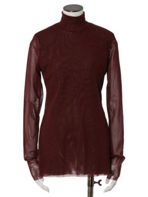 ＬＯＮＧ　ＳＬＥＥＶＥ　ＴＵＬＬＥ　ＴＯＰ