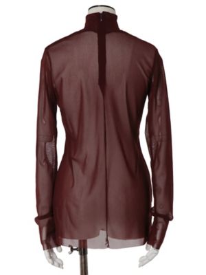 ＬＯＮＧ　ＳＬＥＥＶＥ　ＴＵＬＬＥ　ＴＯＰ