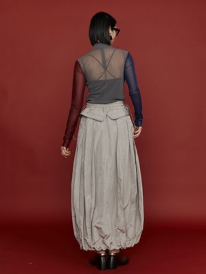 ＣＯＬＯＲ　ＢＬＯＣＫ　ＴＵＬＬＥ　ＴＯＰ