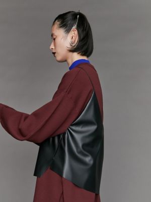 UN3D.（アンスリード）の「FAKE LEATHER CAMISOLE / フェイクレザーキャミソール（キャミソール）」 - WEAR
