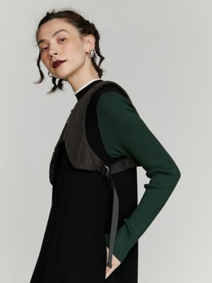ＰＡＤＤＥＤ　ＳＨＯＲＴ　ＶＥＳＴ【セットアップ着用可能】