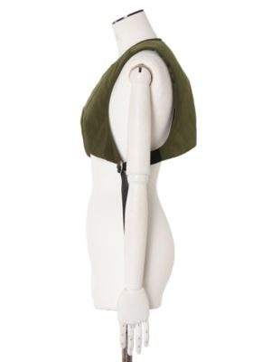 ＰＡＤＤＥＤ　ＳＨＯＲＴ　ＶＥＳＴ【セットアップ着用可能】