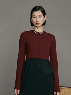 未使用級✨アンスリード　23SS　COCOON SLEEVE KT TOP　38 美品 アンスリード 23SS COCOON SLEEVE KT TOP 36
