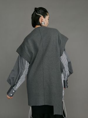 ＡＳＹＭＭＥ　ＡＲＣＨ　ＫＮＩＴ　ＶＥＳＴ
