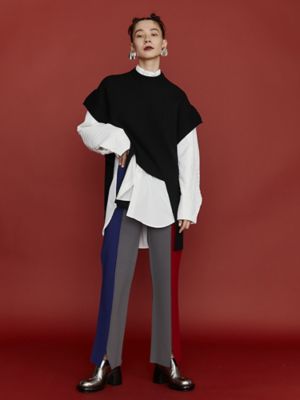 ＡＳＹＭＭＥ　ＡＲＣＨ　ＫＮＩＴ　ＶＥＳＴ