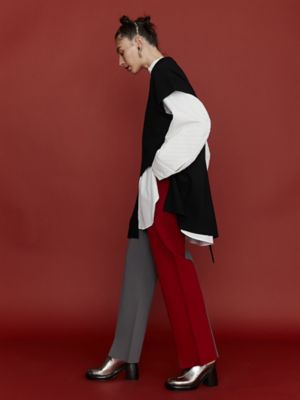 ＡＳＹＭＭＥ　ＡＲＣＨ　ＫＮＩＴ　ＶＥＳＴ