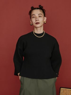 ＜UN3D.＞ＷＡＩＳＴ　ＴＵＣＫ　ＨＡＬＦ　ＫＮＩＴ