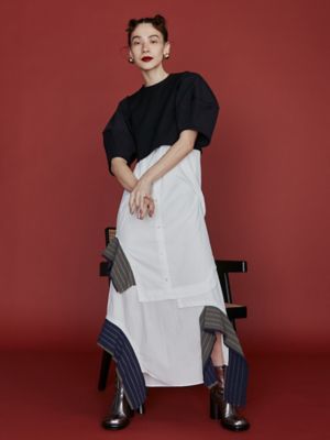 COCOON SLEEVE SHORT TOP | UN3D./アンス