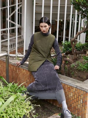 ゆう　UN3D. ベロアニットワンピース UN3D.（アンスリード）の「VELOUR KNIT OP / ベロアニットワンピース