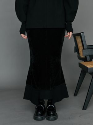 VELOUR KNIT SK【セットアップ着用可能】 | UN3D./アンス