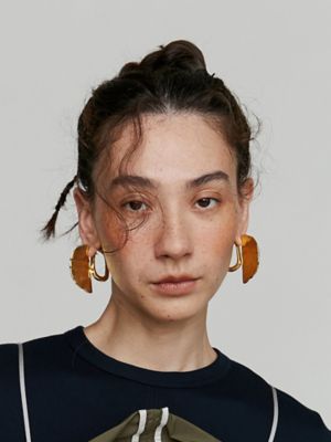 アンスリードUN3Dシルバーダブルサークルピアス UN3D. ピアス W CIRCLE PIERCE / ダブルサークルピアス