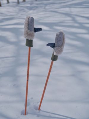 FABRIC MIX MITTENS | UN3D./アンスリード